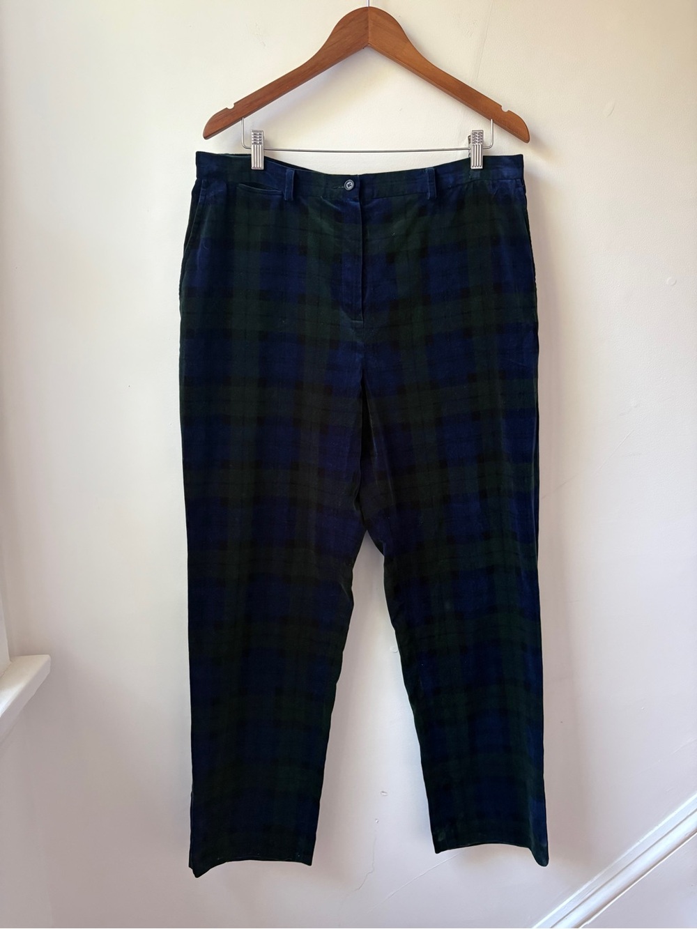 RLR Velvet Blackwatch Plaid Pants - Picture 8 of 14